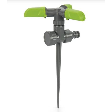 Arroseur rotatif sur pic 3 bras Pression : 2-4 bar Fonction 360° Débit : 30L/min VITO (1/5)