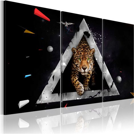 Quadro - La tigre si avvicina - 120x80 (1/4)