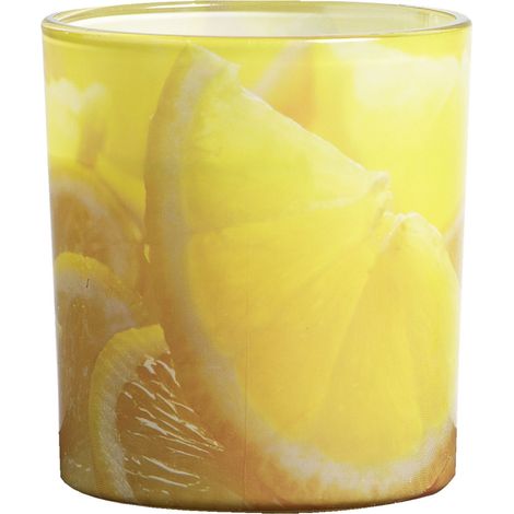 Bolsius Duftkerze im Glas citronella, Höhe 8 cm, Ø 7 cm Kerze Dekokerzen