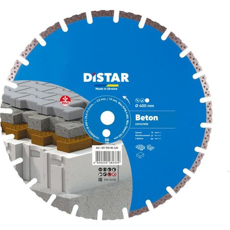 Diamantscheibe milwaukee Distar 400 mm hohe Qualität (1/2)