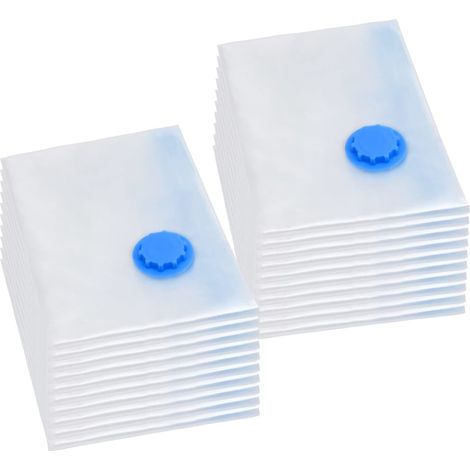 vidaXL Vacuum Travel Storage Bags Clothing Bags 120x70 cm 20 pcs