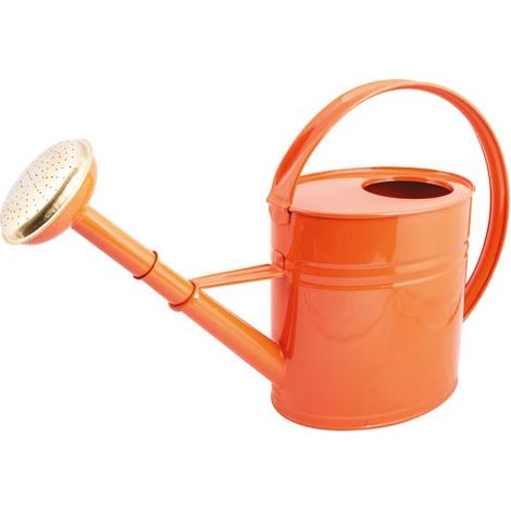 Arrosoir ovale GUILLOUARD 4 L rouge corail acier galvanisé