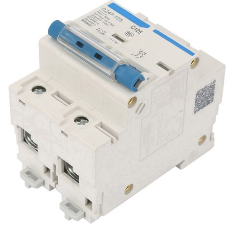 400V 80/100/125A Fehlerstromschutzschalter DZ47-125 2P Miniatur-Leistungsschalter (125A) (1/5)