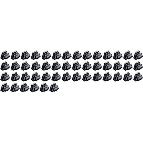 48 pièces de rangement modulaire pour clés à molette pour tiroirs à outils - Support pour clés - Noir (1/5)
