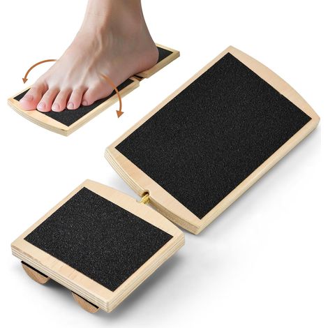 Balance Board con trainer per caviglia e piede, stretching della caviglia, correzione della postura (28,8 × 4,8 cm) (1/5)