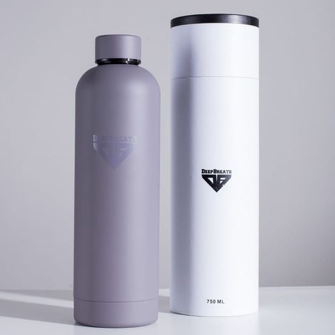 Edelstahlflasche – Grau