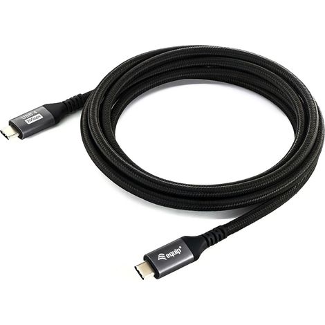 Equip 128382 cavo USB C nero 2 metri USB4 Gen 2x2 (1/4)