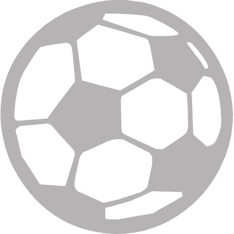 Ciondolo traforato a forma di pallone da calcio, misura: 1,25