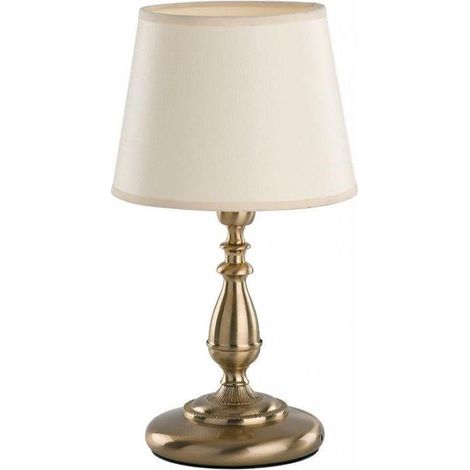 ALFA Roksana lampada da tavolo oro antico 35 cm
