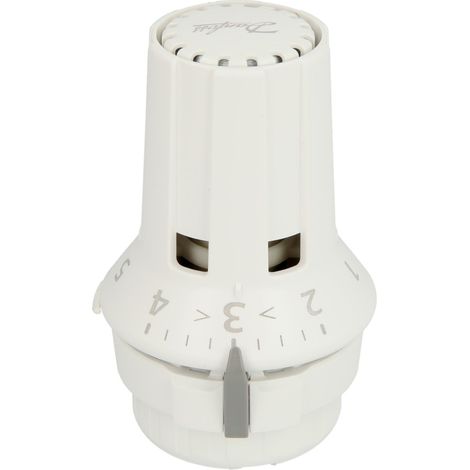 Danfoss – Tête thermostatique 5010 – Plage de température 8-28 °C – Fixation encliquetage pour installation rapide – Capteur intégré (1/3)