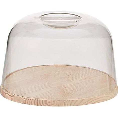 ARTEMA quesera madera tapa metacrilato 18 cm , Quesera madera 18 cmPráctica quesera con plato de madera y tapa en plástico transparentePráctica para guardar quesos, tortill