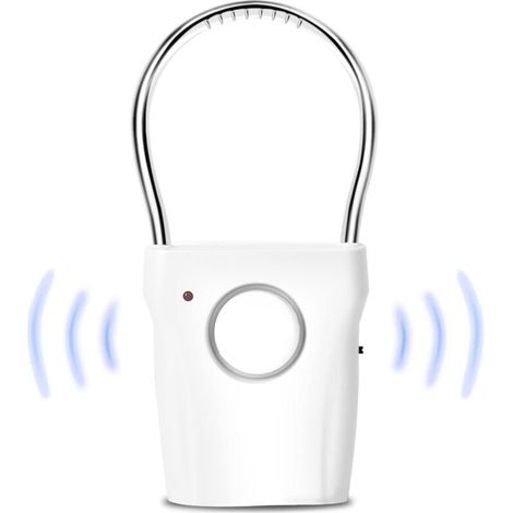 Allarme per porte e finestre, antifurto, allarme antintrusione wireless per maniglie di porte e finestre, sicurezza domestica contro i furti, 120 dB -Crezuo
