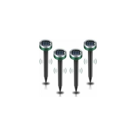 Répulsif solaire à ultrasons pour rats, 4 pièces, Anti-rongeur, étanche IP65, répulsif pour rats de jardin