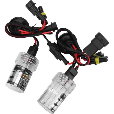 Hochleistungsfähige, weiße 9005 35W 6000K 3250lm Scheinwerferlampe für Autos, einfache Installation (Plug & Play) - AquaForge