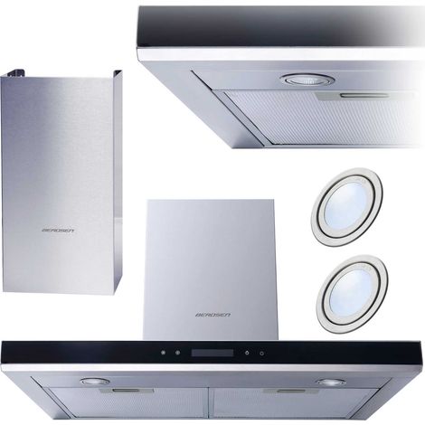 Campana extractora Berdsen BE-60A-T2 INOX de 60 cm
