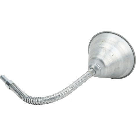 Entonnoir d'amorçage universel en acier au carbone avec tuyau flexible de 330 mm (12,99 pouces) pour voitures, motos et camions (1/5)