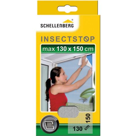 Schellenberg - Insektenschutzgitter mit Befestigung, 130x150cm weiß - 50714 (1/3)