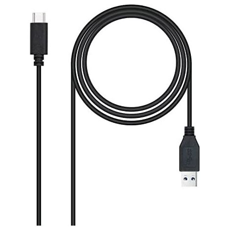 10.01.4002 Câble USB-A/C 3.1 M/M 2m (Noir) (1/4)