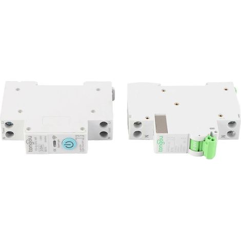 Intelligenter 10A-WLAN-Leistungsschalter mit 1P+N-Zeitverzögerung und Fernbedienung, AC230V