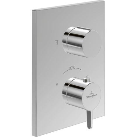 Mitigeur thermostatique encastré VILLEROY ET BOCH Conum Chrome (1/4)