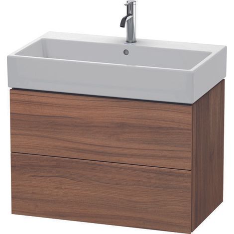 Mueble bajo encimera Duravit L-Cube, de pared, 2 cajones, 78,4 x (1/5)