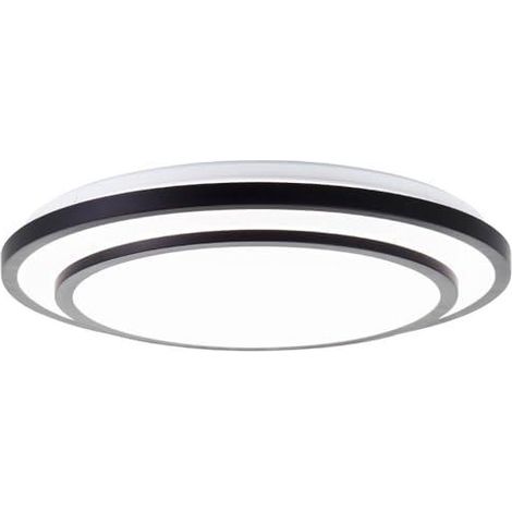 avide LUCIANO plafón LED negro y blanco 49,5 cm (1/2)