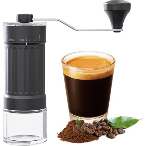 Moulin à Café Manuel Acier Inoxydable Portable