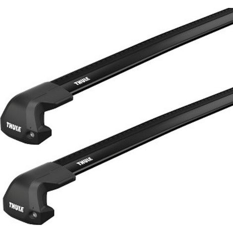 Barres de toit Mercedes Classe C W204 (03/07-03/14) Thule WingBar Edge Black Alu (1/4)