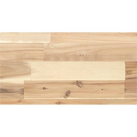 Maison Exclusive - Schweberegal 60x20x4 cm Massivholz Akazie Unbe