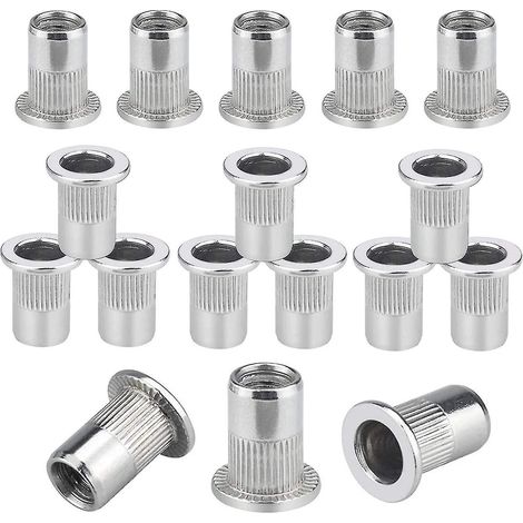 Écrous à sertir en acier inoxydable M6, outil de fixation pour écrous à sertir (1/4)