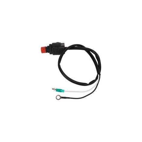 Interrupteur d'arrêt moteur hors-bord compact ABS 50 cm pour T15 (1/5)