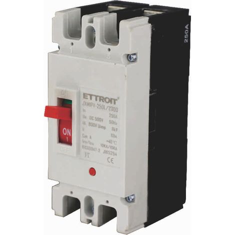 ETTROIT JX15294 MCCB MCCB 2P 250A DC 500V-10KA (1/3)