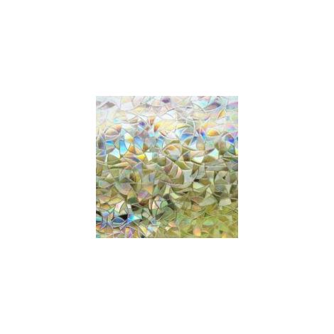 Dekorative Fensterfolie, 3D-Sichtschutzfolie, ohne Klebstoff, statisch haftende Glasfolie für Glastüren, Zuhause, Küche - Crezuo (1/4)