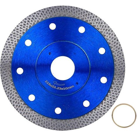 Diamant-Trennscheibe für Winkelschleifer, geeignet für Beton und Marmor, 115 mm Durchmesser