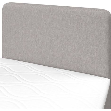 Mömax Boxbett Vida Grau ca. 90x200 cm mit Topper (1/5)