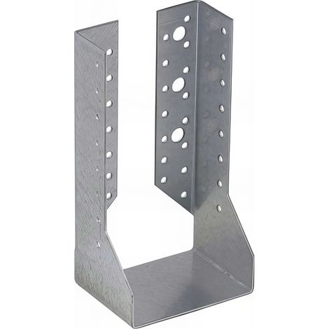 Sabot de charpente galvanisé à ailes intérieures - Larg. 100 x Ht. 202 mm