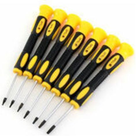 Tournevis Torx/Étoiles/Tx Magnétiques Professionnels de Précision, set/kit de 7 pcs, T3 T4 T5 T6 T7 T8 T10 (1/5)