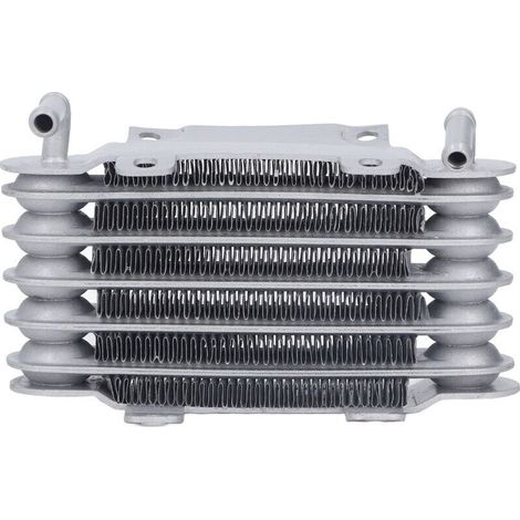 Refroidisseur D'huile de Moteur de Moto, Aluminium de Réduction D'usure de Protection de Moteur de Refroidisseur D'huile de Moto pour 50cc à 250cc Dirt Bike ATV. (1/4)