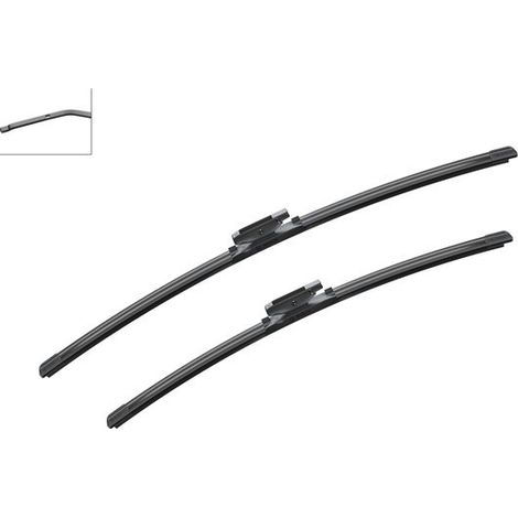 Bosch Balais d'essuie-glace plats AVANT Aerotwin A117S L=650/550mm - 1 paire