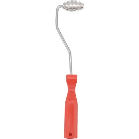 Rouleau à bulles avec rouleau en fibre de verre et alliage d'aluminium, outil avec poignée en plastique, rouleau à olives type A (1/5)