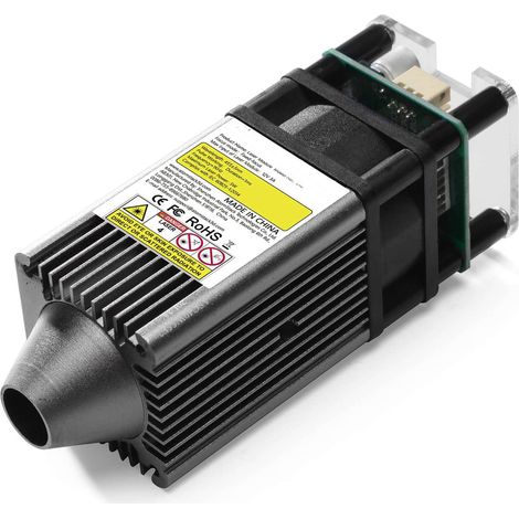 Module laser de 40 W, puissance optique de 5 à 5,5 W, tête de gravure et de découpe à faisceau comprimé (1/5)