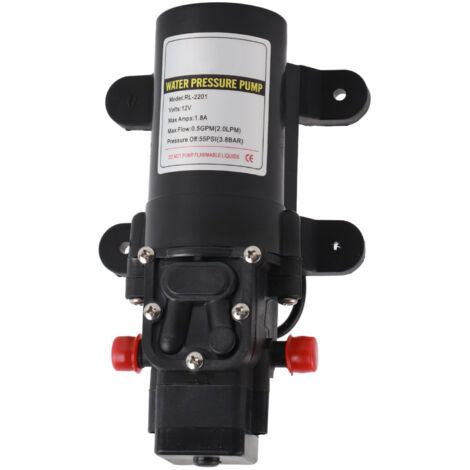 Pompe à membrane à pression d'eau Pompe à membrane auto-amorante Pompe à eau haute pression pour extérieur RL 2201 12V (1/5)