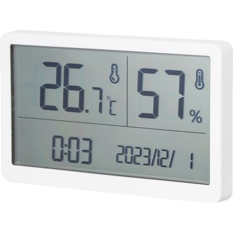 Termómetro de interior GM1372, dispositivo electrónico digital de alta precisión que mide la temperatura y la humedad, ideal para la habitación del bebé. (1/5)