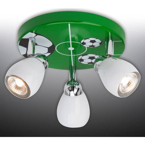 [GEBRAUCHT] B-Ware Brilliant Led Deckenleuchte Deckenlampe Lampe Leuchte Zimmer Soccer Dreiflammig