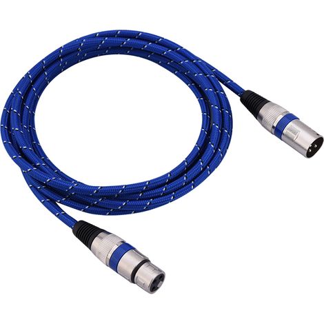 Câble audio XLR mâle vers femelle 3 broches pour microphone, 3 mètres (1/5)