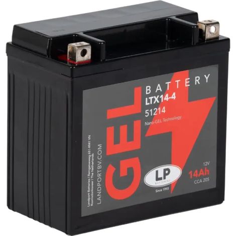Batería de Moto 12Ah 12V LP LTX14-4