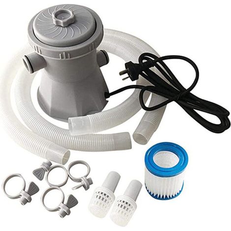 Pompe de filtration électrique pour piscine, outils de nettoyage de piscine, pompe de filtration d'eau pour baignoire de piscine, baignoire 300 gallons (1/4)