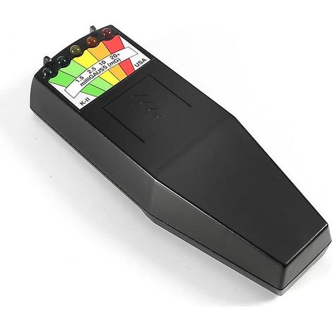 Compteur De Champ Électromagnétique - Détecteur Emf Portable - Mesure Gauss - Pour Maison Et Bureau - 1 Pièce