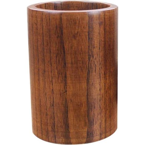 Soporte de madera ecológico para utensilios de cocina, palillos, espátulas, cucharas y otros cubiertos.
