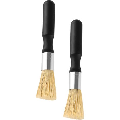 2pcs Brosse Barista, Pinceau Machine, matériaux respectueux de l'environnement, Durable, Moulin à café Brosse, adapté au Nettoyage des moulins à café (1/5)